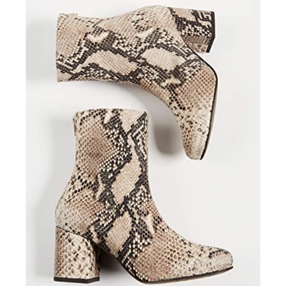 cecile ankle boot snake
